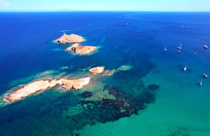 La photo du jour : les îles Finocchiarola vues du ciel 