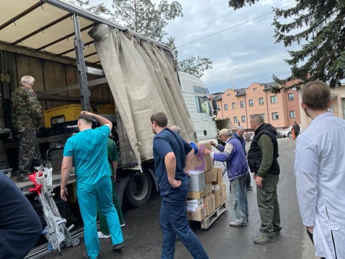 Ajaccio : un nouveau convoi de matériel de l’ancien hôpital en partance pour l’Ukraine