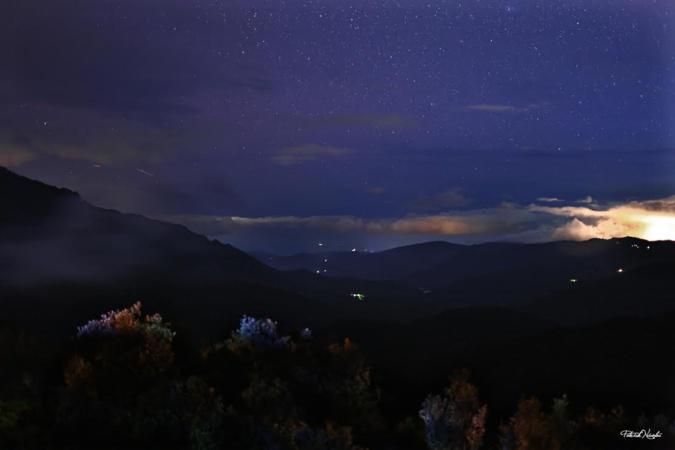 La photo du jour : la vallée de l'Ortolu sous les étoiles