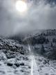 La photo du jour : Dernière neige d'avril sur les hauteurs de Serriera 
